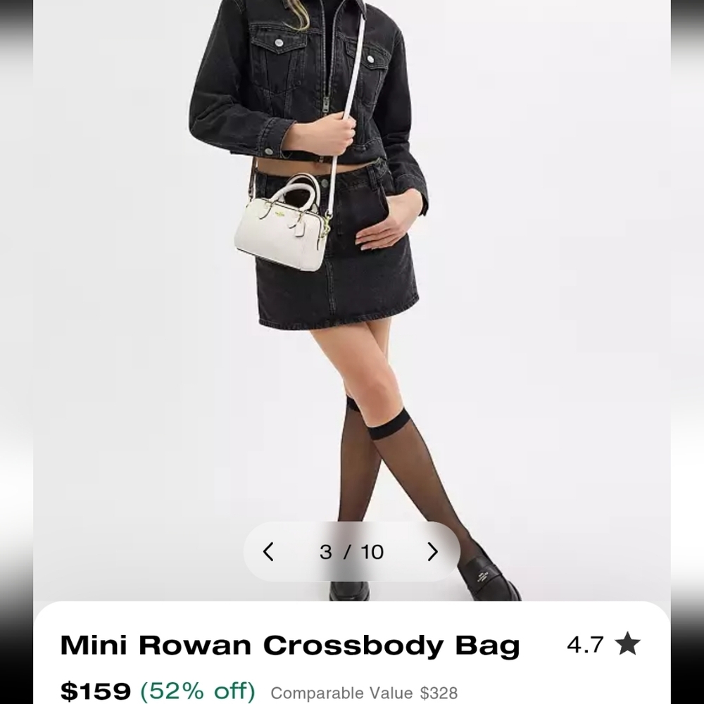 Coach Mini Rowan Crossbody - Picture 8 of 8